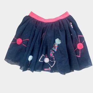 Billieblush Glitter Tulle Holiday Candy Skirt w/ Leggings